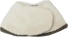 emptio エンプティオ モフモフ モコモコ マフラー ストール レディース プレゼント おしゃれ ネックウォーマー ボタン付き ショール 防寒 ブランケット ポンチョ エスニック ファー ギフト(シープタッチホワイト,  Free Size)