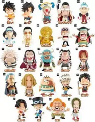 【中古】トレーディングフィギュア ノーマル24種セット 「アニキャラヒーローズ ワンピース マリンフォード戦 其の弐」