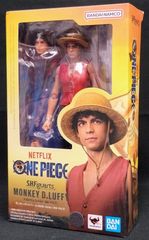 A Netflix Series： ONE PIECE S.H.Figuarts モンキー・D・ルフィ フィギュア
