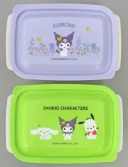【中古】食器 25.クロミ 保存容器セット(2個セット) 「サンリオ当りくじ サンリオキャラクターズ当りくじ」