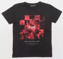 【中古】衣類 ONE OK ROCK Renegades Tシャツ ブラック Mサイズ 「ONE OK ROCK 2021 “Day to Night Acoustic Sessions” at STELLAR THEATER」