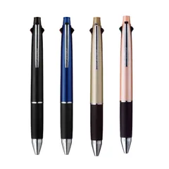三菱鉛筆　ジェットストリーム 多機能ペン 4＆1 MSXE5-1000-38　極細【ボールペン0.38㎜ シャープペン0.5㎜】1点選択 ブラック・ネイビー・シャンパンゴールド・ベビーピンク