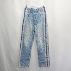 ◇ Θ AZUL BY MOUSSY アズールバイマウジー デニムパンツ ジーンズ サイズS ブルー レディース E  【1502180037078】