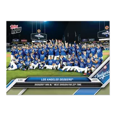 2025年最新】topps now ドジャース優勝セットの人気アイテム