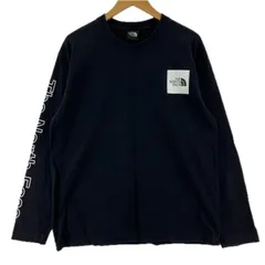 THE NORTH FACE ザ・ノースフェイス NT32042 プリント長袖Ｔシャツ sizeL/ブラック