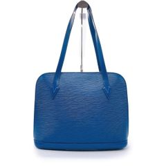 ルイヴィトン M52285 リュサック ハンドバッグ トートバッグ VI1925 2way エピ 人気 定番 ブルー 青 レザー LOUIS VUITTON