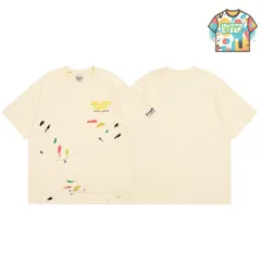 【今日WTO】Gallery Dept TEE 手描き 高品質 ショートスリーブ T-VE19