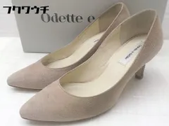 ◇　◎ Odette e Odile オデット エ オディール UNITED ARROWS パンプス ヒール サイズ21 1/2 ブラウン系 レディース 【中古】 【1002800666775】