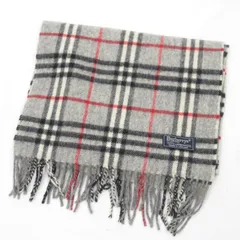 未使用✨希少✨バーバリーロンドン ラムウール100% マフラー　ノバチェック 2025年最新】BURBERRY マフラー ノバチェックの人気アイテム