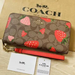 2023年最新】coach 財布 ストロベリーの人気アイテム - メルカリ