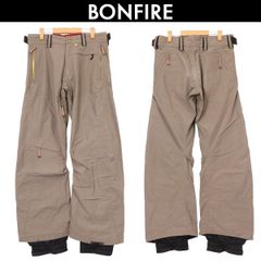 BONFIRE ボンファイア スノボ パンツ スキー ウィンタースポーツ  メンズ 中古 KINETIC ベージュ サイズ L コンディション C