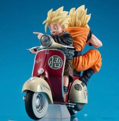 デスクトップリアルマッコイEX ドラゴンボールZ スーパーサイヤ人孫悟空＆スーパーサイヤ人孫悟飯＆バイク