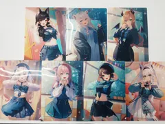 hololive　ホロライブ　クリアファイル　ローソン　全7種　コンプリート　計22枚