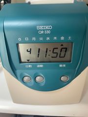 タイムレコーダーSEIKO QR-330