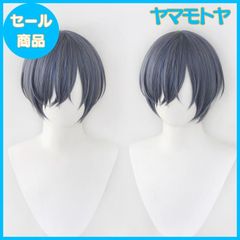 【特売】KTJMCOS 耐熱コスプレウィッグ シエル ・ ファントムハイヴ 黒 執事 cosplay wig がんたい 変装 かつら コスプレ 道具 クリスマス 変装 イベント 演出 演劇 撮影