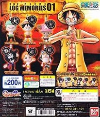 [중고] [매우 좋음] 반다이 원피스 로그 메모리즈 01 ONE PIECE LOG MEMORIES(전 6종 풀 콤프 세트)