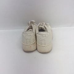 ◇ Θ FILA ベーシック　履きまわし良 やや厚底 スニーカー サイズ23.0 ホワイト系 レディース E 【1504210005958】