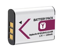 PSE認証 EN-EL11 OLYMPUS オリンパス Li-60B バッテリー 1200mAh CAMEDIA FE-370 Li-60C 互換品