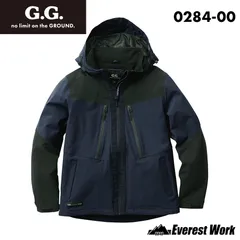 防寒着 防水防寒着 桑和 0284-00 S-LL ネイビー 防水防寒ジャケット 男女兼用 秋冬 防寒 作業着 作業服 ストレッチ 撥水 防水 透湿 防風 防寒服 メンズ レディース 作業服 アウター ジャンパー アウトドア 釣り G.G