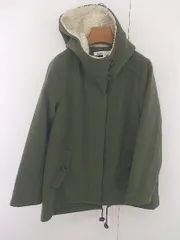 ◇ Loytaa ロユタ フード内側ボア 長袖 コート サイズM カーキ系 レディース E  【1304100012727】