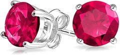 シンプル女性 シルバー925 ピンクトルマリン ピアス