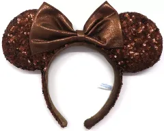 【中古】アクセサリー(非金属) ミニーマウス(ブラウン) スパンコールカチューシャ 「ディズニー」 東京ディズニーリゾート限定