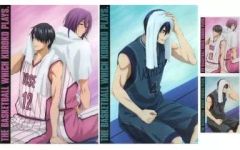 [중고] 클리어 파일 양천 & 하나미야 마코토 A4 클리어 파일 세트 [이치 반 쿠지 쿠로코의 농구 ~ 방과 후 ver.2 ~] J 상