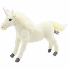 HANSA ユニコーン 30 L30(cm) 5254 UNICORN ぬいぐるみ ハンサ 一角獣 クリスマス 誕生日 プレゼント 動物 犬 猫 鳥 うさぎ ペンギン アニマル 置物 人形 フィギュア 大きい マスコット 実物大 大型