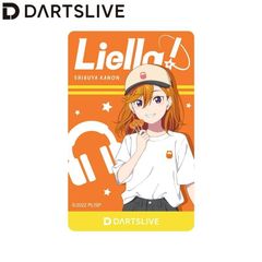 [러브라이브! 슈퍼스타!!] 다트 라이브카드(시부야 칸 Ver.) (다트 카드)