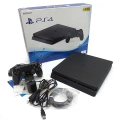 ソニー Sony PlayStation4 PS4 プレイステーション4 1TB CUH-2200B B01 ジェットブラック 本体 通電確認済み 初期化済み FW10.50