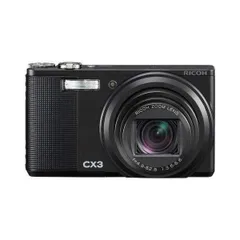 RICOH リコー CX3 ブラック オールドコンデジ 外観美品 ジャンク品扱 ジャンク品】RICOH リコー CX3 ブラック オールドコンデジ 外観