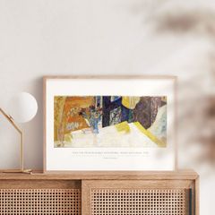 【A4】ピエール・ボナール Still Life with Bouquet of Flowers , Venus of Cyrene アートポスター 風景画 名画 絵画 ポスター アートパネル 特大 AP238