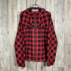 【Marmot マーモット】速乾 チェック フルジップ  マウンテン パーカー ウインドブレーカー  XL