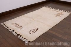 モロッコ ウール キリム ラグ 約54〜57×95cm - メルカリ