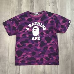 BAPE 迷彩 総柄 カレッジ タンクトップ パープル XL - メルカリ