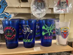 ttさん専用　2個セットBONES POWELL グラス　コップ　ビール　ボーンズ　パウエルのサムネイル