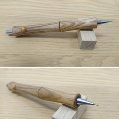 木軸シャープペンシル　STA-オーク  T-１（茶色系） 限定　限定品　製図用　木軸シャーペン　木製　P315-MA　カスタムシャーペン　オリジナル　木軸　木軸ペン