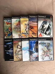 PlayStation2　プレステーション2　プレステ　 ゲーム　ソフト　10本セット　まとめ売り　「鉄拳」「ドラゴンクエスト」「エターナルリング」「キングダムハーツ」など　SWGAMES