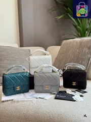 【今日特価】Chanel シャネル ハンドクラフト ハンドル クォード ファット バッグ-WTO輸入2