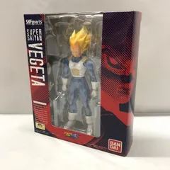 【中古】バンダイ S.H.Figuarts スーパーサイヤ人ベジータ ドラゴンボール改 塗装汚れ有り[15]