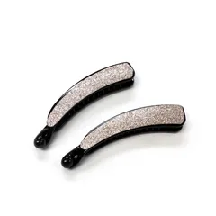 ゴールド ラメテープ付プラバナナクリップ 2個セット