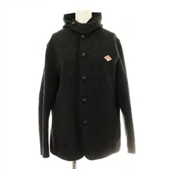 ダントン DANTON ウールモッサ シングルフードジャケット JD-8458 ブルゾン ウール 38 チャコール /KU