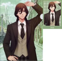 【中古】グッズセット 寿嶺二 A4クリアファイル＆ポストカードセット 「ブロッコリーオンラインくじ うたの☆プリンスさまっ♪ Traditional Style Ver.」 D-8賞