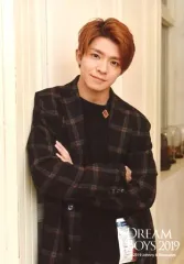 【中古】生写真(ジャニーズ) King ＆ Prince/岸優太/上半身・衣装黒・チェック柄・腕組み・背景白/「DREAM BOYS 2019」オリジナルフォト