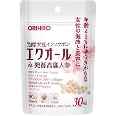 オリヒロ　エクオール＆発酵高麗人参　サプリメント　健康管理　【ORH】