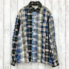 【 atmos 】アトモス チェック柄 ネルシャツ L