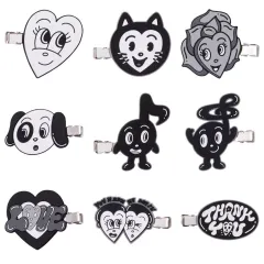 【中古】アクセサリー(非金属) 全9種セット 「Chocomoo カプセルヘアクリップ」