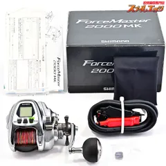 SHIMANO - 値下げ！ 使用少！シマノ フォースマスター2000mk リール/電動リール/【6w】電動リール フォースマスター2000MK