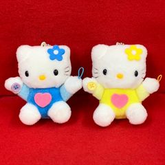 【レア】ハローキティ　ぬいぐるみ　サンリオ　キティ　2個セット　昭和レトロ