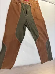 SUPREME Baggy Jean バギージーンズ ブラウン シュプリーム SUPREME 22AW Classic Logo Denim Baggy Jean